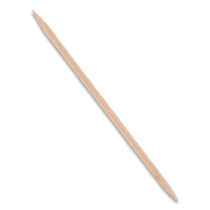 AmerCareRoyal Square Wood Toothpicks, 2.75", Natural, 800/Box, 24 Boxes/Carton
