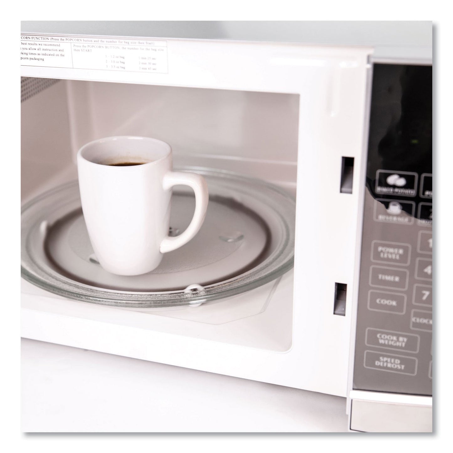 Avanti 1.1 Cubic Foot Capacity Stainless Steel Touch Microwave Oven, 1,000 Watts