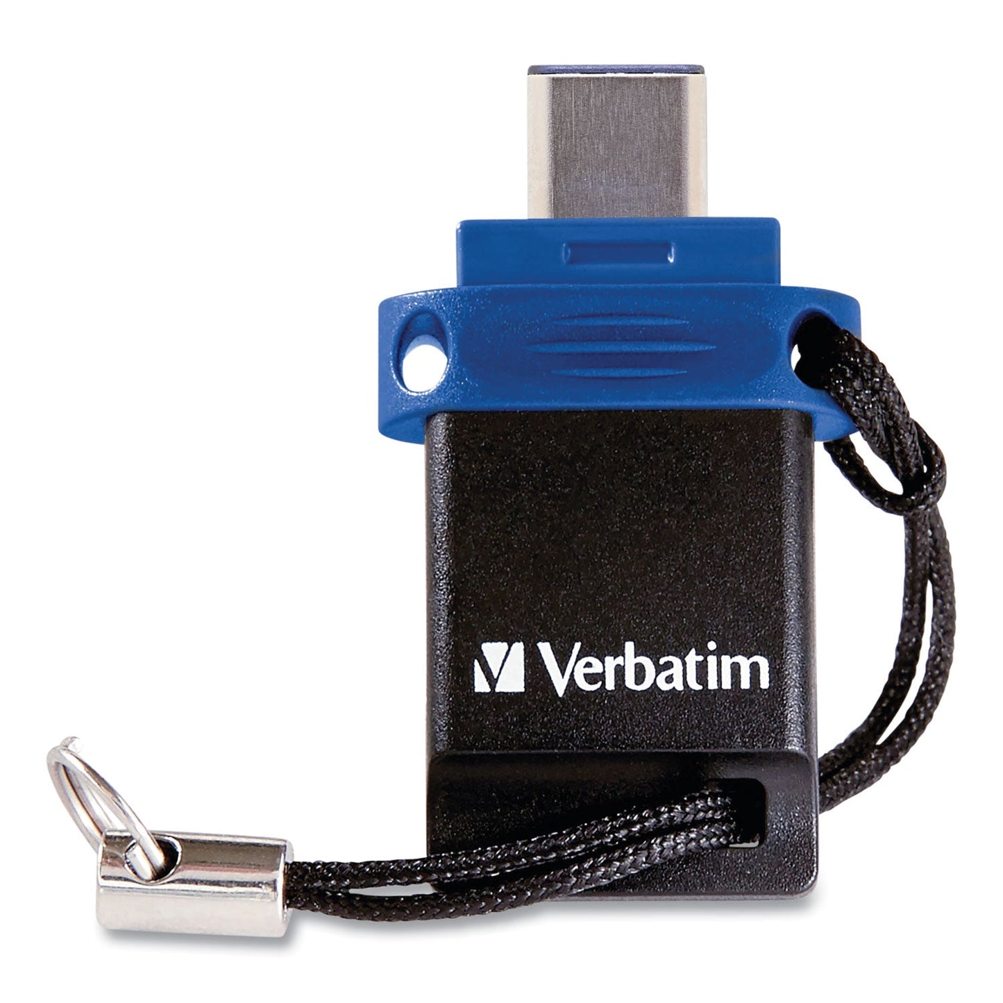 Verbatim Store ‘n' Go Dual USB 3.0 Flash Drive for USB-C Devices, 32 GB, Blue