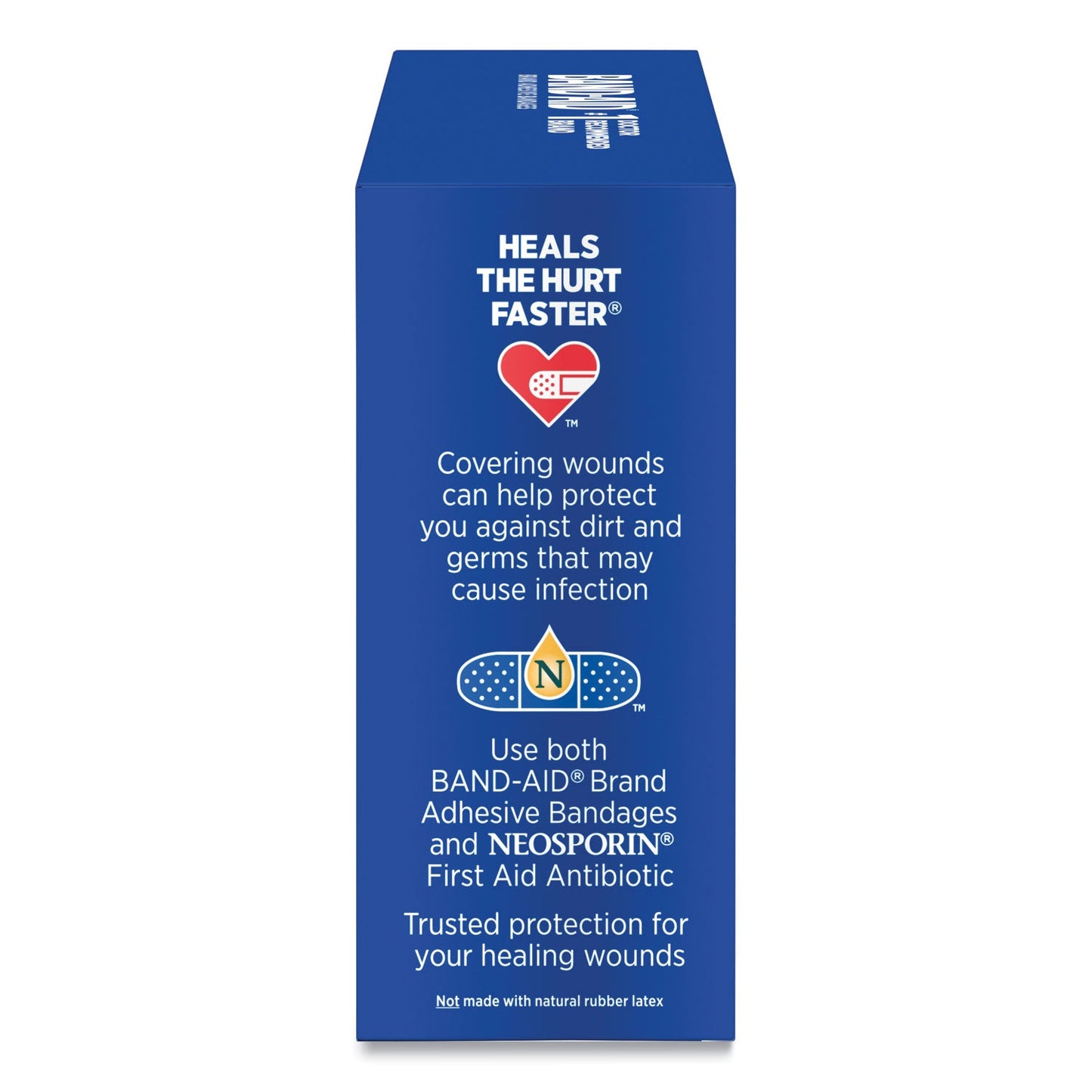 BAND-AID Flexible Fabric Adhesive Bandages, 1 x 3, 100/Box