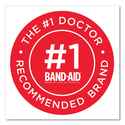 BAND-AID Flexible Fabric Extra Large Adhesive Bandages, 1.75 x 4, 10/Box
