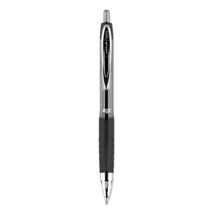 uniball Signo 207 Gel Pen Value Pack, Retractable, Medium 0.7 mm, Black Ink, Translucent Black Barrel, 36/Box