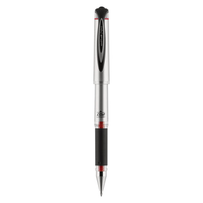 uniball 207 Impact Gel Pen, Stick, Bold 1 mm, Red Ink, Black Barrel