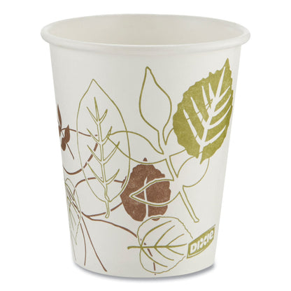 Dixie Pathways Paper Hot Cups, 10 oz, 50/Pack