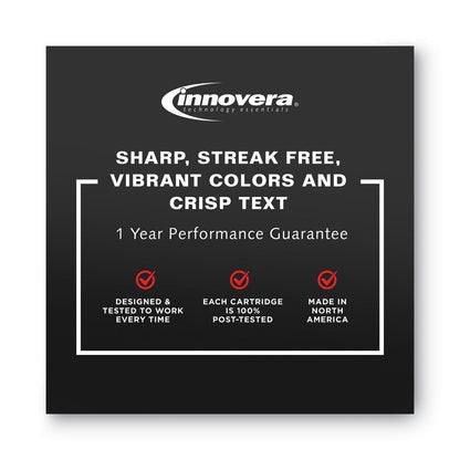 Innovera Remanufactured Cyan Ink, Replacement for 972 (L0R86AN), 3,000 Page-Yield