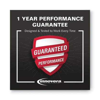 Innovera Remanufactured Black High-Yield Ink, Replacement for 956XL (L0R39AN), 3,000 Page-Yield