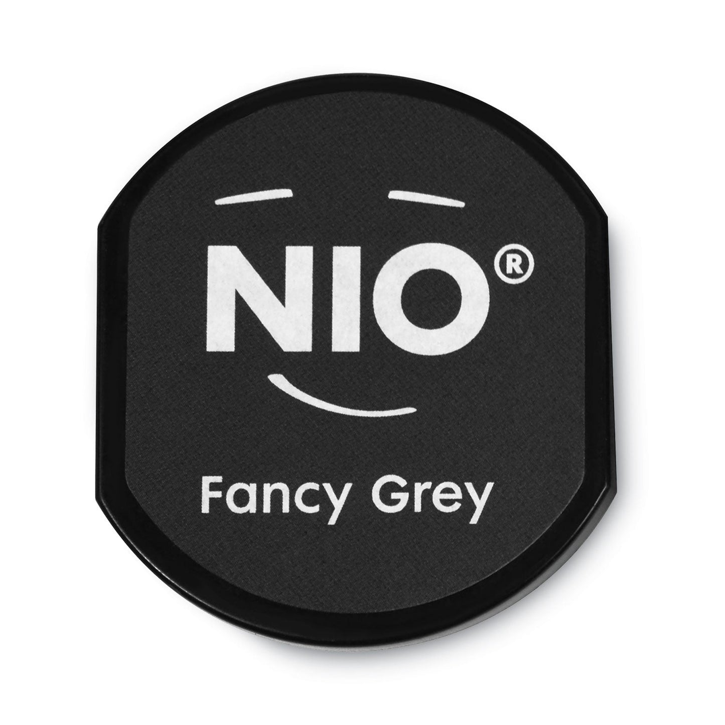 NIO Ink Pad for NIO Stamp with Voucher, 2.75" x 2.75", Fancy Gray