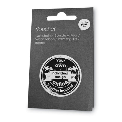 NIO Custom Stamp Voucher, For Use with NIO 071509 Stamp