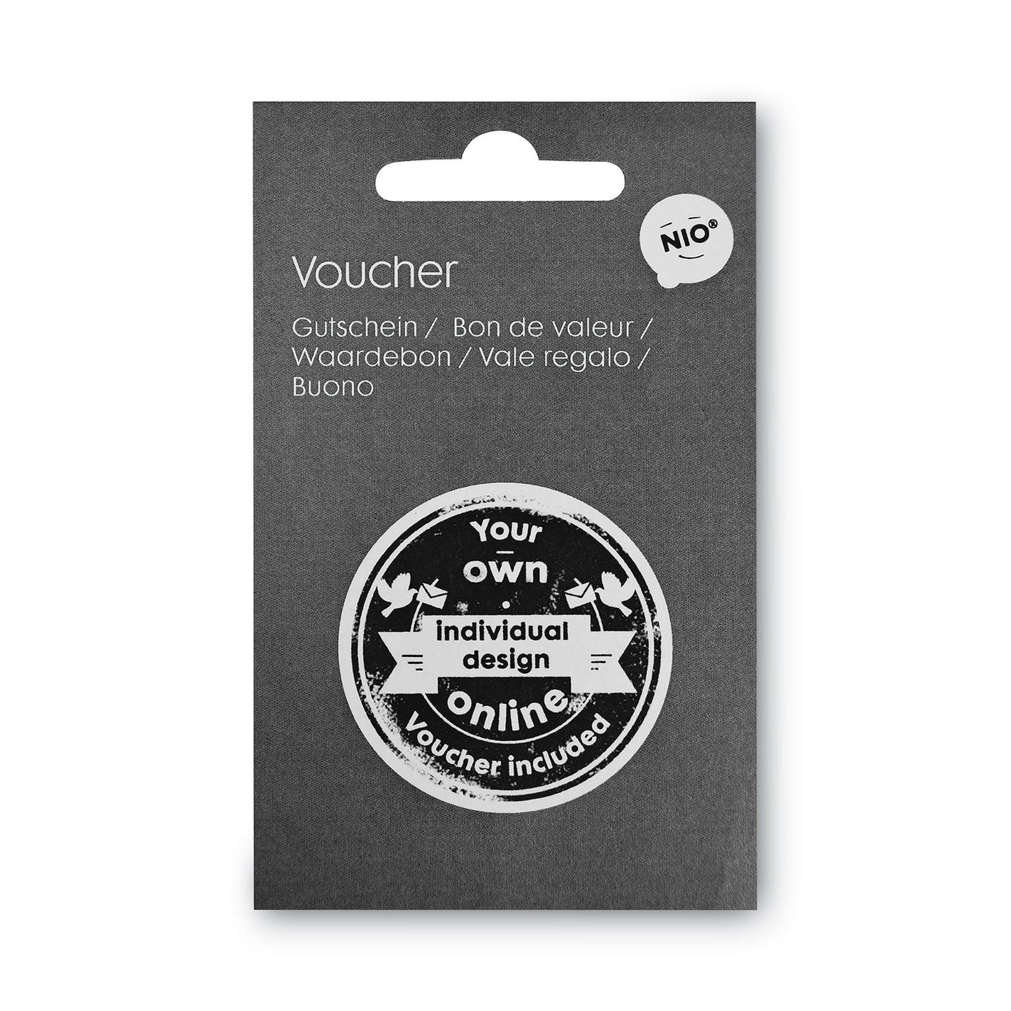 NIO Custom Stamp Voucher, For Use with NIO 071509 Stamp