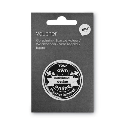 NIO Custom Stamp Voucher, For Use with NIO 071509 Stamp