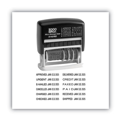 COSCO 2000PLUS Micro Message Dater, Self-Inking