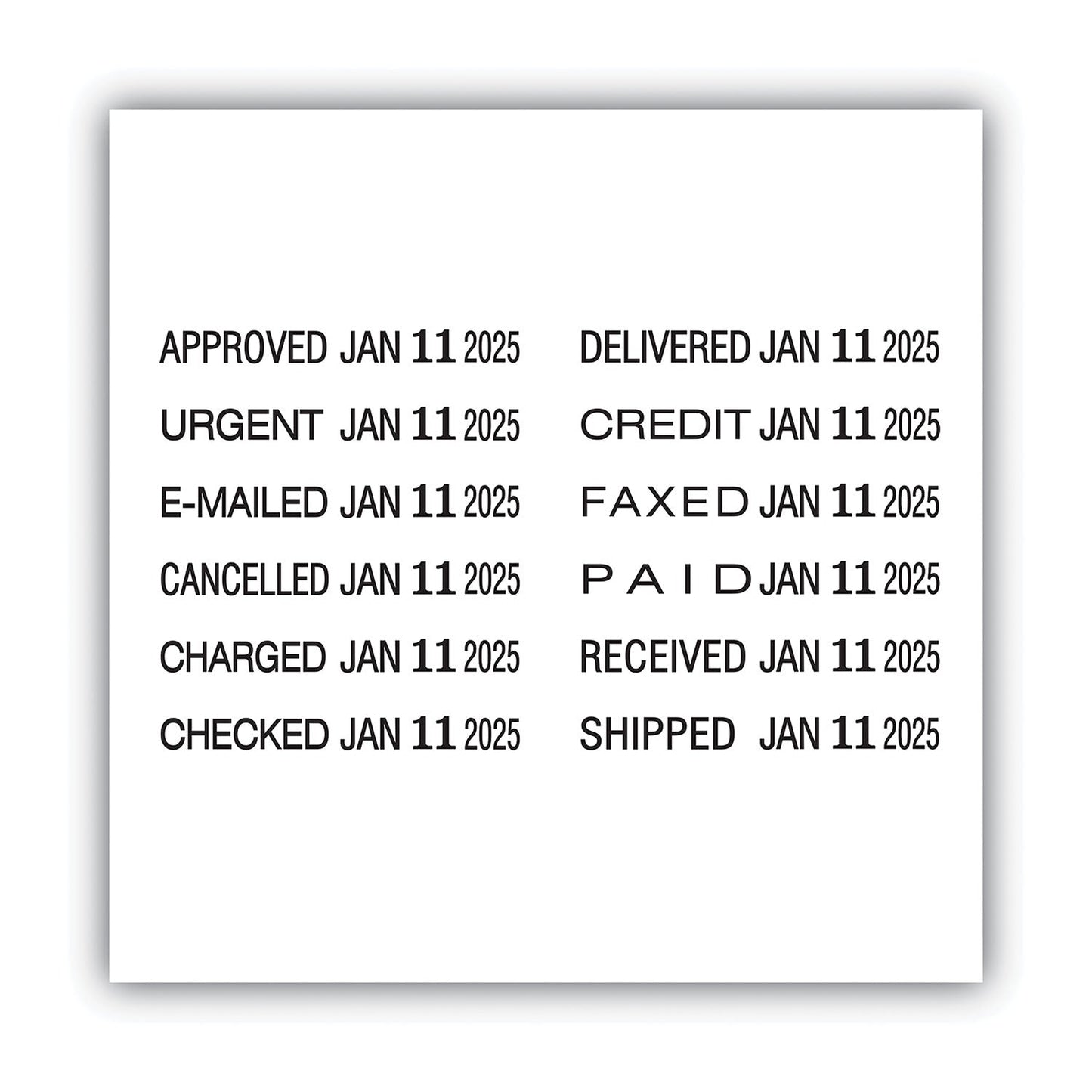 COSCO 2000PLUS Micro Message Dater, Self-Inking