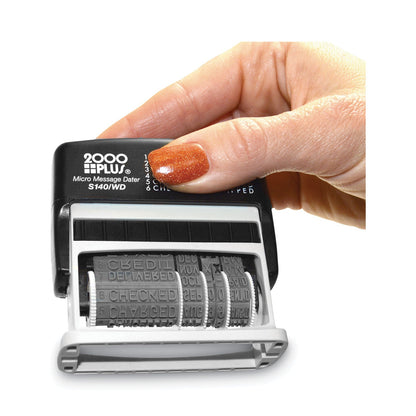 COSCO 2000PLUS Micro Message Dater, Self-Inking