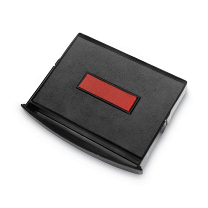 COSCO Replacement Ink Pad for 2000 PLUS Two-Color Word Daters, Blue/Red