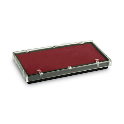COSCO 2000PLUS Replacement Ink Pad for 2000PLUS 1SI60P, 3.13" x 0.25", Red