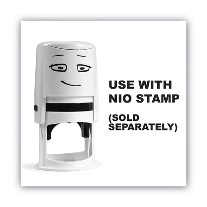 NIO Ink Pad for NIO Stamp with Voucher, 2.75" x 2.75", Brave Red
