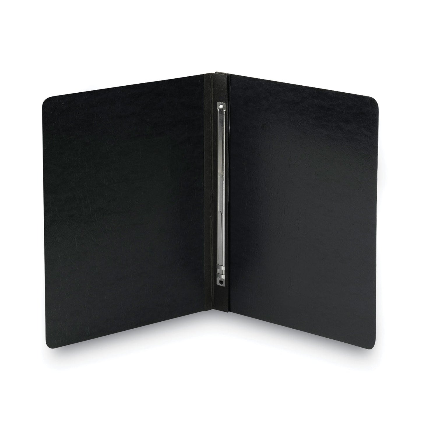 Smead Prong Fastener Premium Pressboard Report Cover, Two-Piece Prong Fastener, 3" Capacity, 8.5 x 11, Black/Black