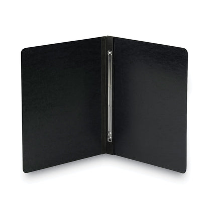 Smead Prong Fastener Premium Pressboard Report Cover, Two-Piece Prong Fastener, 3" Capacity, 8.5 x 11, Black/Black