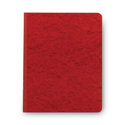 Smead Prong Fastener Premium Pressboard Report Cover, Two-Piece Prong Fastener, 3" Capacity, 8.5 x 11, Bright Red/Bright Red