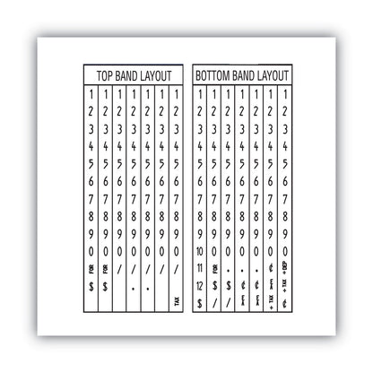 Garvey Pricemarker, Model 22-77, 2-Line, 7 Characters/Line, 0.81 x 0.63 Label Size