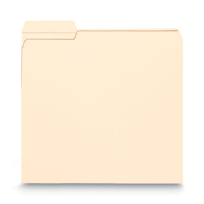 Smead Reinforced Tab Manila File Folders, 1/3-Cut Tabs: Left Position, Legal Size, 0.75" Expansion, 11-pt Manila, 100/Box