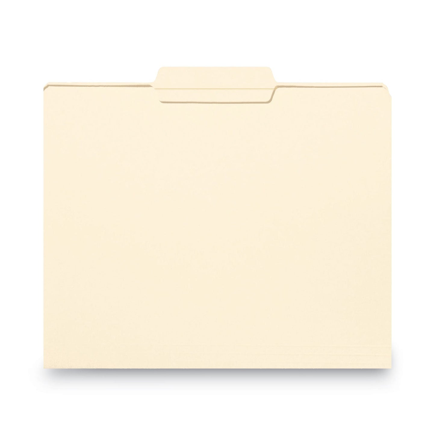 Smead Reinforced Tab Manila File Folders, 1/3-Cut Tabs: Center Position, Legal Size, 0.75" Expansion, 11-pt Manila, 100/Box