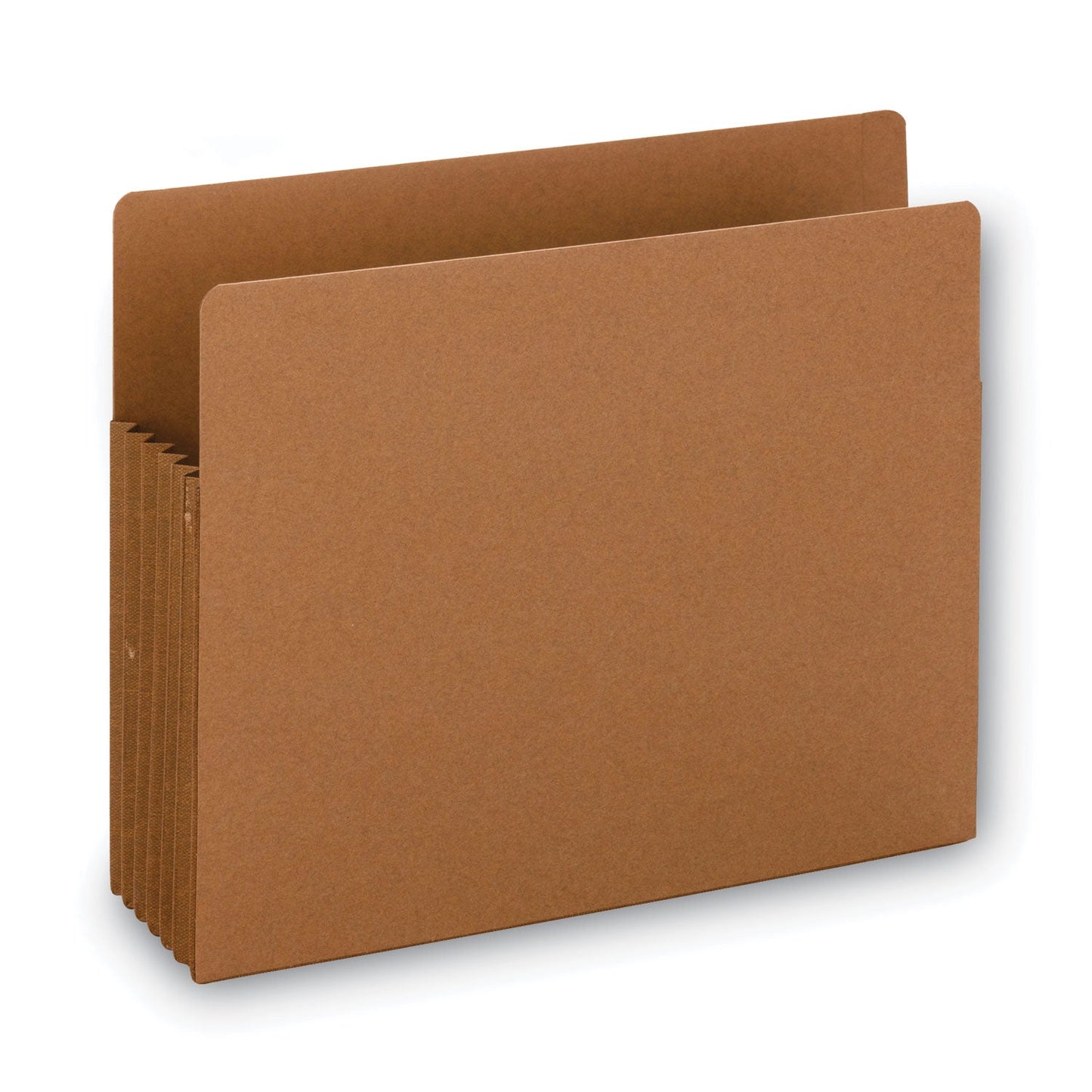 Smead Heavy-Duty Redrope End Tab TUFF Pockets, 5.25" Expansion, Letter Size, Redrope, 10/Box