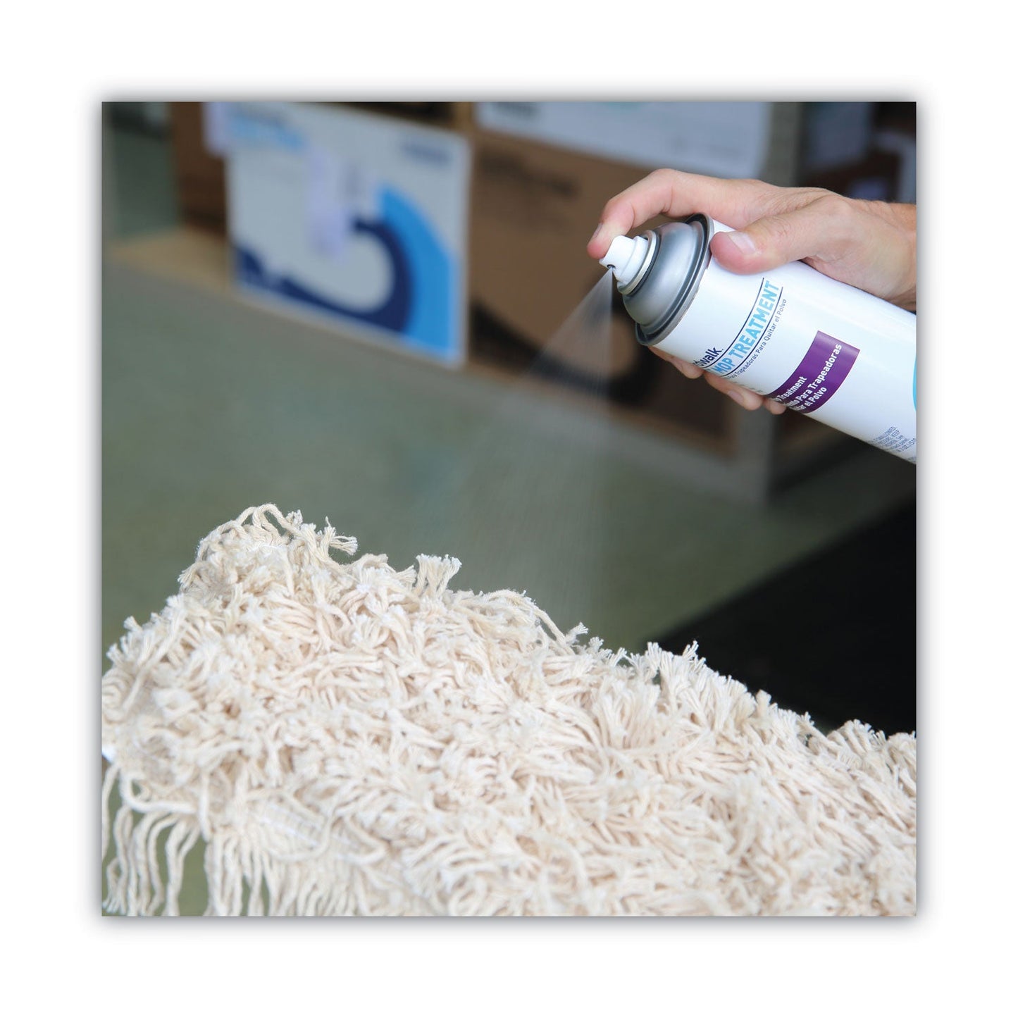 Boardwalk Dust Mop Treatment, Pine Scent, 18 oz Aerosol Spray