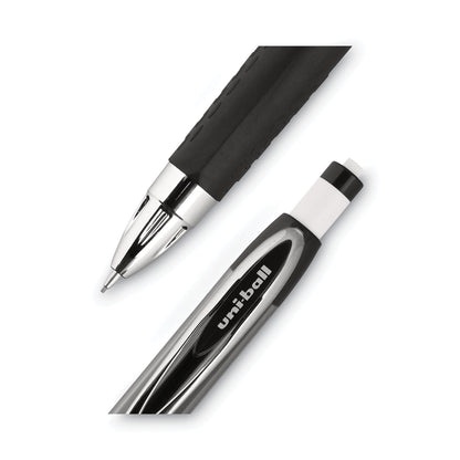 uniball 207 Mechanical Pencil, 0.7 mm, HB (#2), Black Lead, Black Barrel, Dozen