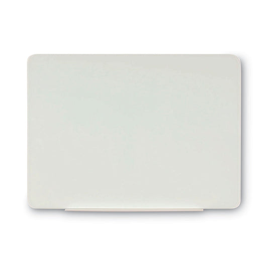 MasterVision Magnetic Glass Dry Erase Board, 36 x 24 Opaque White