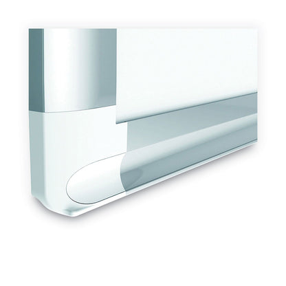 MasterVision Grid Planning Board, 1" Grid, 72 x 48, White/Silver