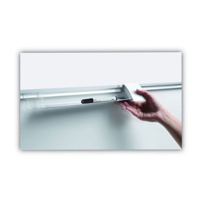 MasterVision Grid Planning Board, 1" Grid, 72 x 48, White/Silver