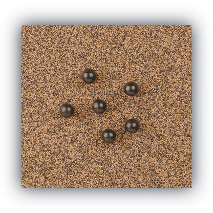 MasterVision Tech Cork Board, 36x48, Silver/Black Frame
