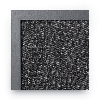 MasterVision Combo Bulletin Board, Bulletin/Dry Erase, 24X18, Black Frame