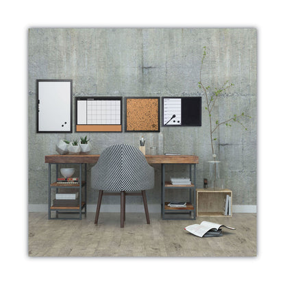 MasterVision 3-In-1 Combo Planner, 24.21" x 17.72", White, MDF Frame