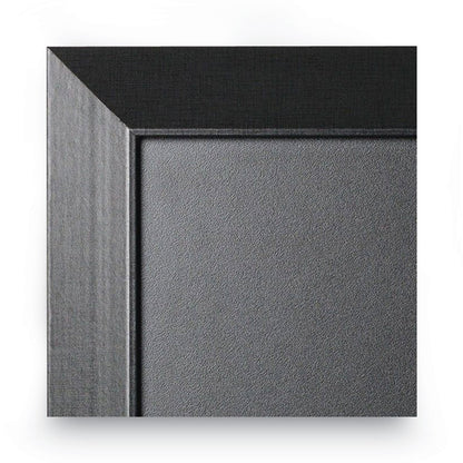 MasterVision Kamashi Chalk Board, 36 x 24, Black Frame