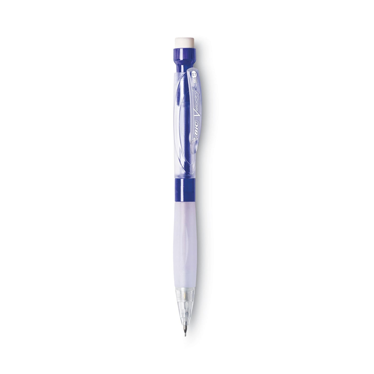 BIC Velocity Max Pencil, 0.7 mm, HB (#2), Black Lead, Assorted Barrel Colors, 5/Pack