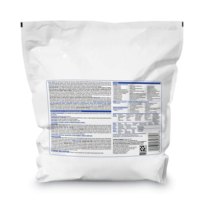 Clorox VersaSure Cleaner Disinfectant Wipes, 1-Ply, 12 x 12, White, 110/Pouch, 2/Carton