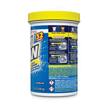 OxiClean Versatile Stain Remover, Unscented, 1.5 lb Box