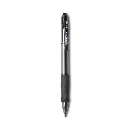 BIC GLIDE Bold Ballpoint Pen Value Pack, Retractable, Bold 1.6 mm, Black Ink, Black Barrel, 36/Pack
