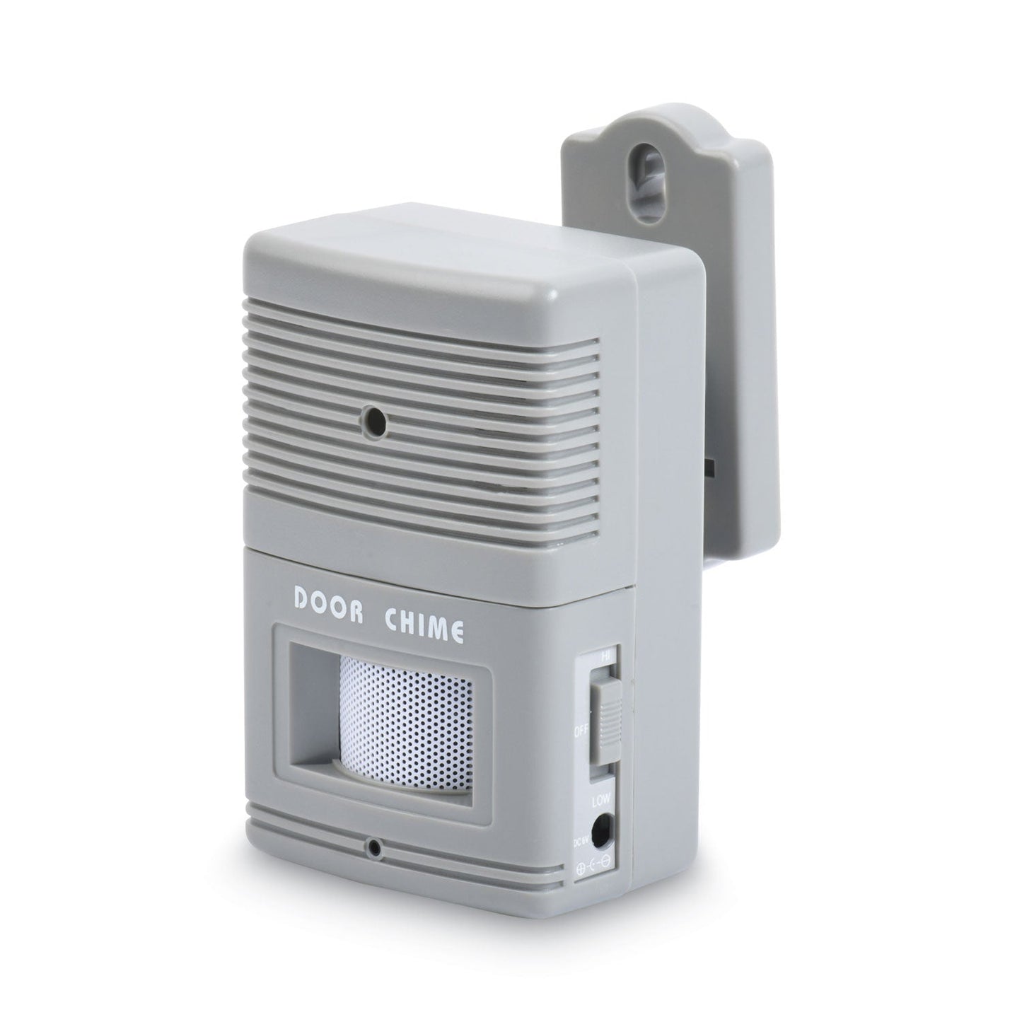 Tatco Visitor Arrival/Departure Chime, Battery Operated, 2.75 x 2 x 4.25, Gray