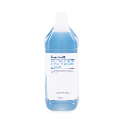 Boardwalk Industrial Strength Glass Cleaner with Ammonia, 1 gal Bottle