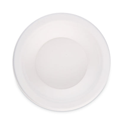 Boardwalk Bagasse Dinnerware, Bowl, 12 oz, White, 1,000/Carton