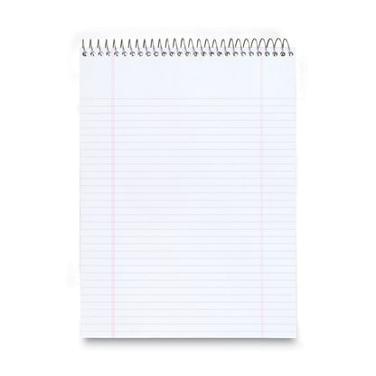 Cambridge Stiff-Back Wire Bound Notepad, Medium/College Rule, Navy Cover, 70 White 8.5 x 11.5 Sheets