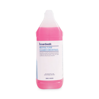 Boardwalk Neutral Floor Cleaner Concentrate, Lemon Scent, 1 gal Bottle