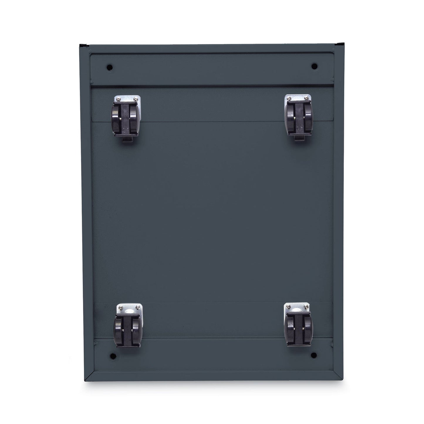 Alera File Pedestal, Left or Right, 2-Drawers: Box/File, Legal/Letter, Charcoal, 14.96" x 19.29" x 21.65"