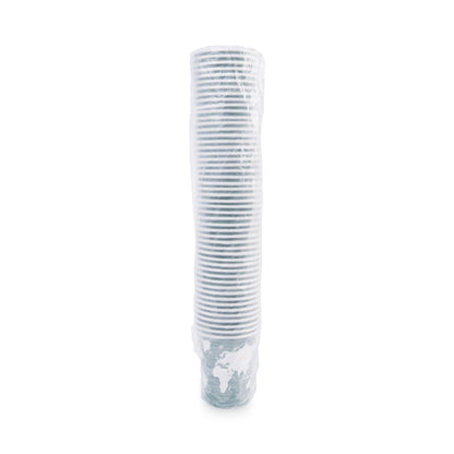 Eco-Products World Art Renewable and Compostable Hot Cups, 12 oz, 50/Pack, 20 Packs/Carton