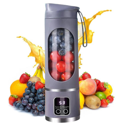 Ultimate Portable Digital Juicer Blender – Smart LED Display, Leak-Proof Design, Perfect for Smoothies, Juices & Healthy Living!