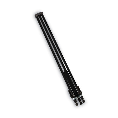 Quartet Lightweight Telescoping Tripod Easel, Adjusts 38" to 66" High, Aluminum, Black