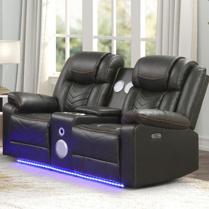 Challenger - LED Power Recliner Set